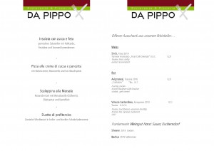 Aktuelle Wochenkarte – Pizzeria Da Pippo
